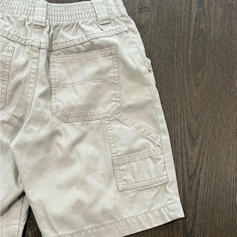 Crewcuts Boys Tan Cargo Shorts - Size 6